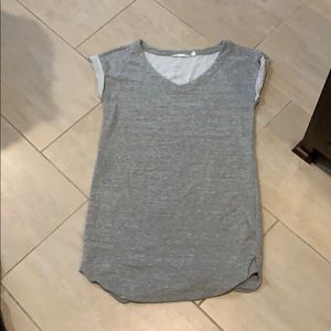 Athleta sweatshirt jersey dress. Grey
